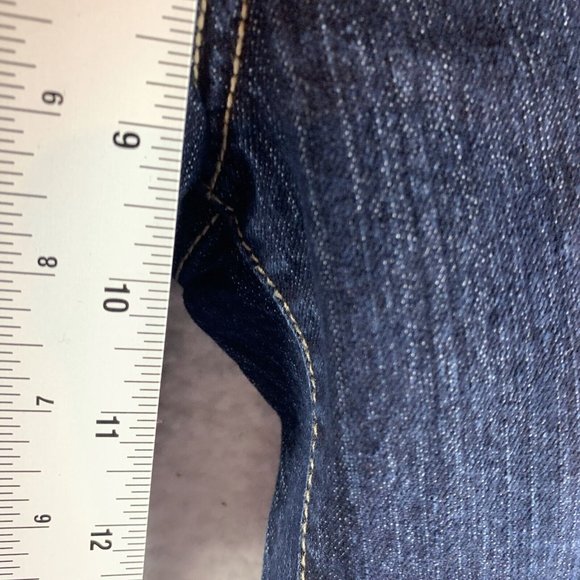Calvin Klein Jeans Women's Blue 30 X 10 Stretch Denim Mid-Rise Skinny Leg 8093 - Picture 3 of 9
